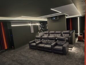 Surrey Cinema Room Seating view