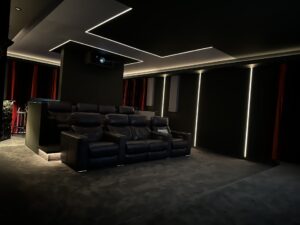 Surrey Cinema Room Dark