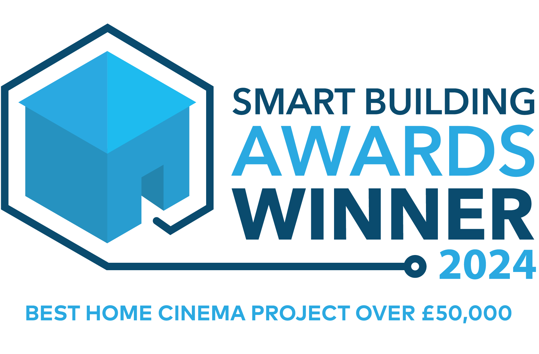 Smart Building Awards 2024 Winner Best Home Cinema Project Over 50k